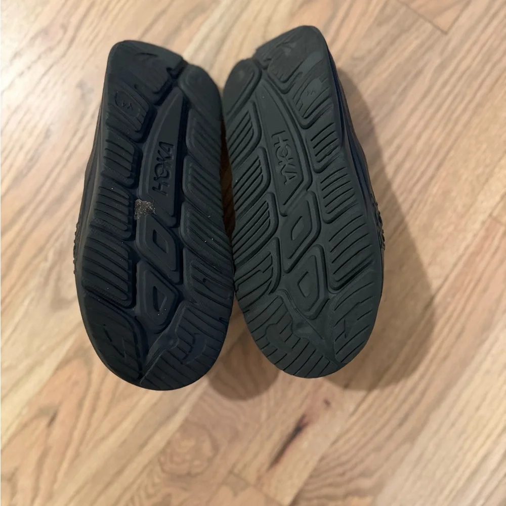 Youth Hoka Recovery Black Slide Sandals - Picture 3 of 3
